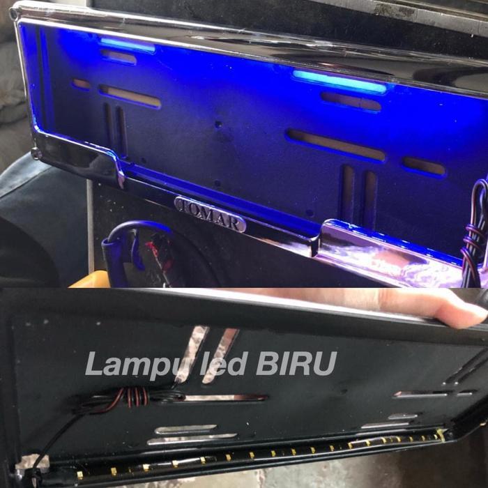 TATAKAN PLAT NOMOR MOBIL PLAT NOMOR MOBIL LAMPU LED UNIVERSAL READY