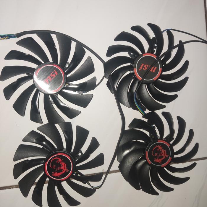 FAN VGA MSI GTX 970 980 95MM 6PIN OEM REPLECMENT HIGH QUALITY