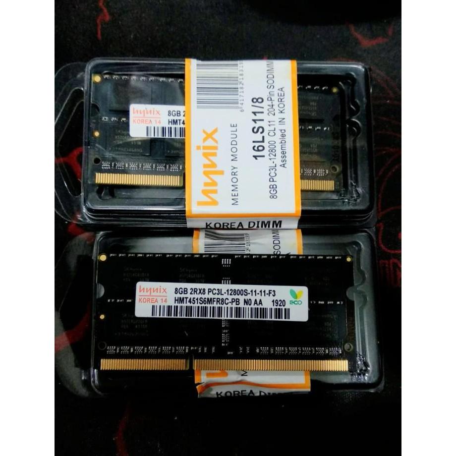 Hynix 8GB DDR3L 1600/12800 (Sodimm) / Ram Sodimm 8GB DDR3L PC12800