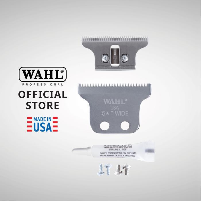 WAHL DETAILER T-WIDEBLADESET - TRIMMER, PISAU PENGGANTI, PISAU CUKUR, TRIMMER CUKUR RAMBUT