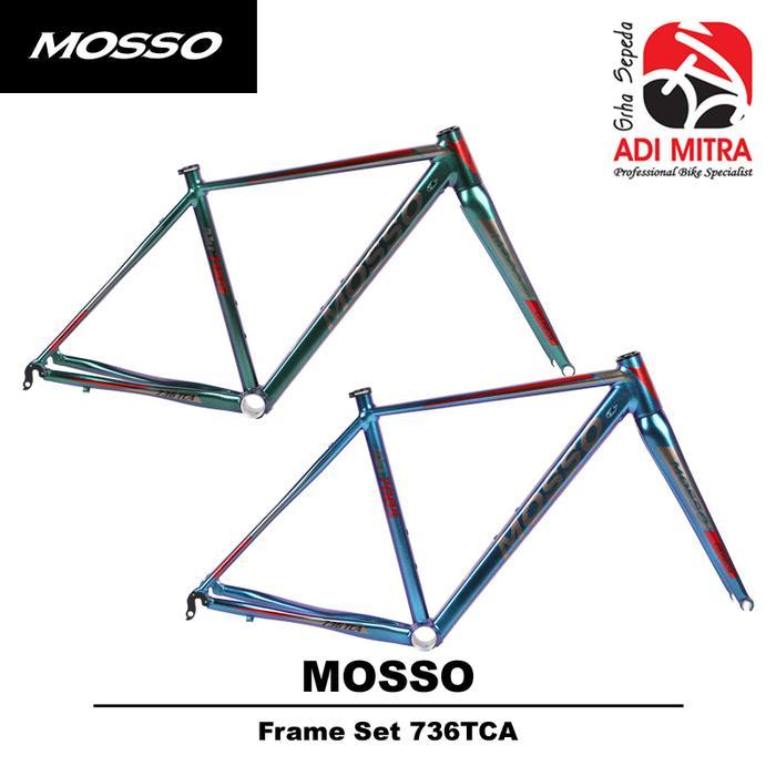 MOSSO 736TCA FRAME SET SEPEDA ROAD BIKE [700C] FRAME SEPEDA BALAP