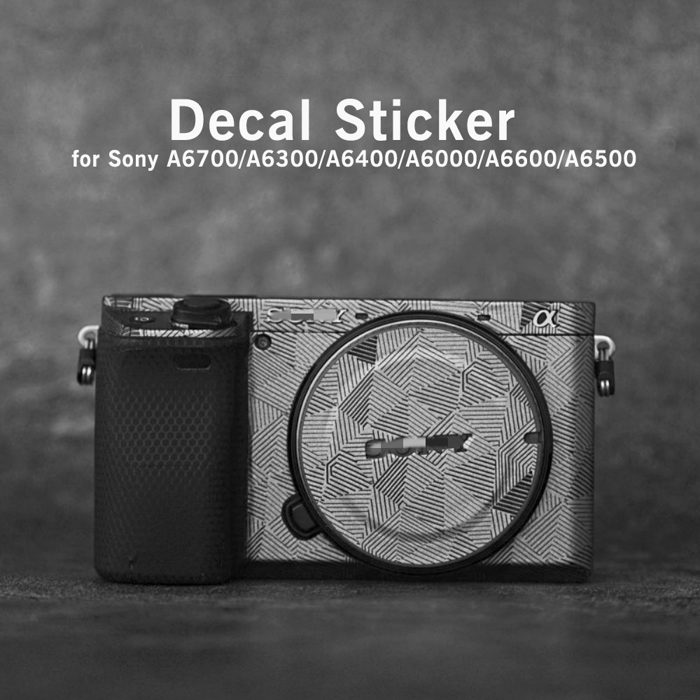 Decal Skin For Sony ILCE-6700 A6000 A6300 A6400 A6700 A6600 A6500 ILCE-6500 ILCE-6400 Camera Body