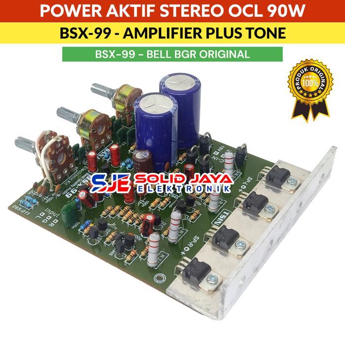 Kit Power Akitf Stereo Bsx99 Ocl System Plus Psu Elco Dioda Bsx-99 Bsx 99 Power Speaker Aktif