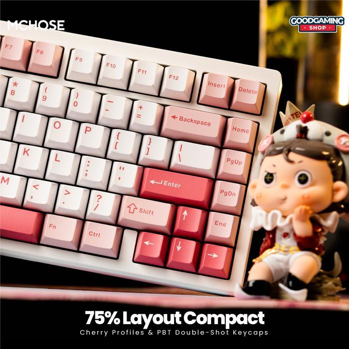 MCHOSE G75 / G-75 Pro Tri-mode Gasket Structure Gaming Mechanical Keyboard