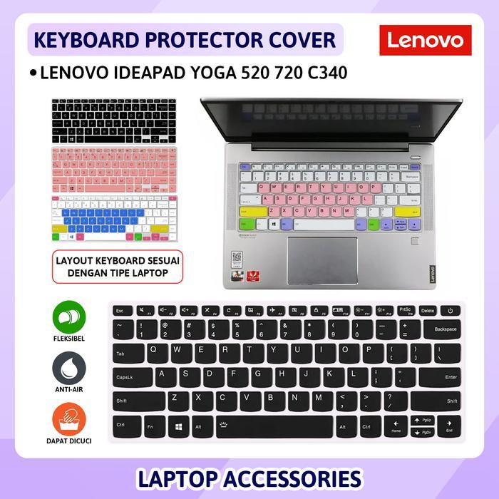 Keyboard Protector Lenovo Ideapad Yoga 520 Silikon Cover Guard Kibord