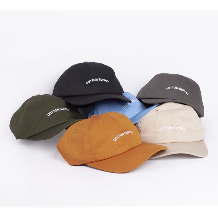 Cotton Supply 6 Panel Cap #Gratisongkir