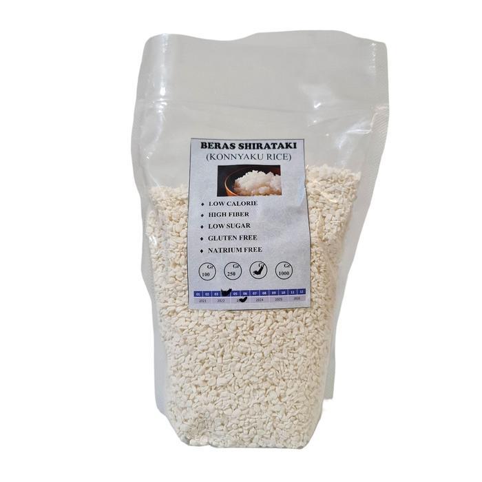 BERAS SHIRATAKI / KONYAKU / DIET KETO / BERAS DIET 500GR
