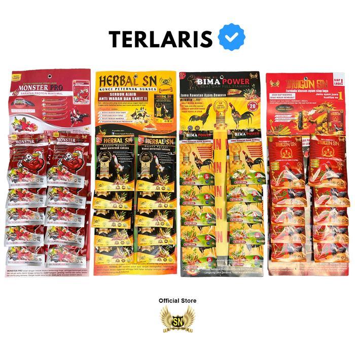 Promo Sasana Ngapak Jamu Untuk Ayam Laga Monster Pro Herbal Sn Bima Power Dragon Sn