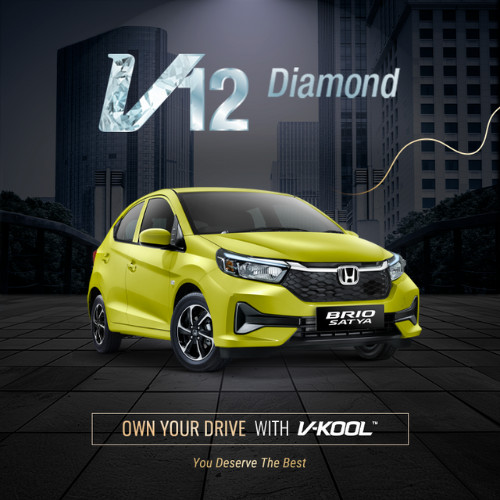 Kaca Film V-KOOL Diamond Series HONDA BRIO SKKB VIP X15