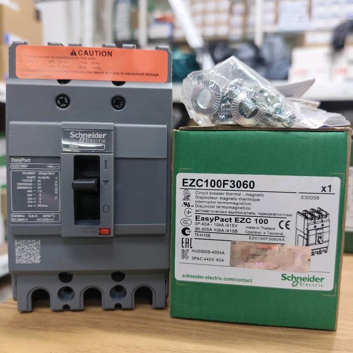 Mccb Schneider 60A Ezc100F3060 Original