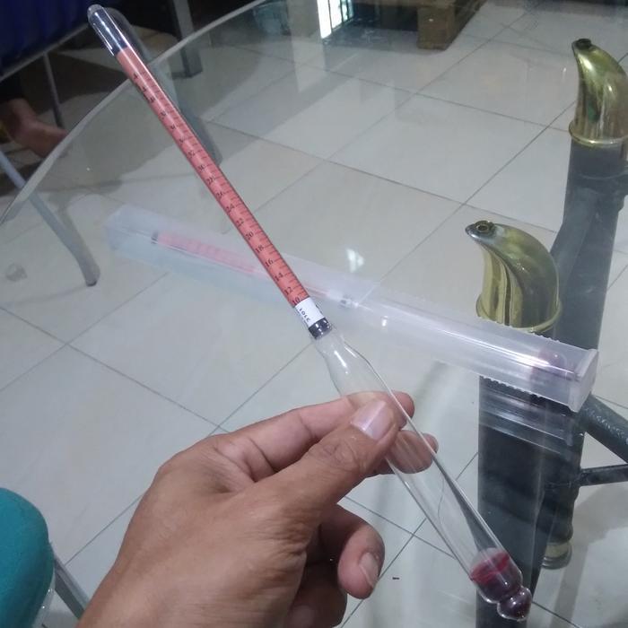 Hydrometer Alkohol 0-100 / Uji Kadar Alkohol 0 100 / Alkohol Meter