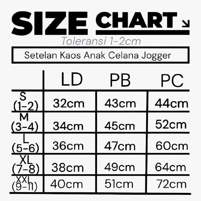 Baju Setelan Joger Anak Perempuan 1-10 Th Celana Joger Dan Kaos Oblong Jasmine Pita Anak-Anak