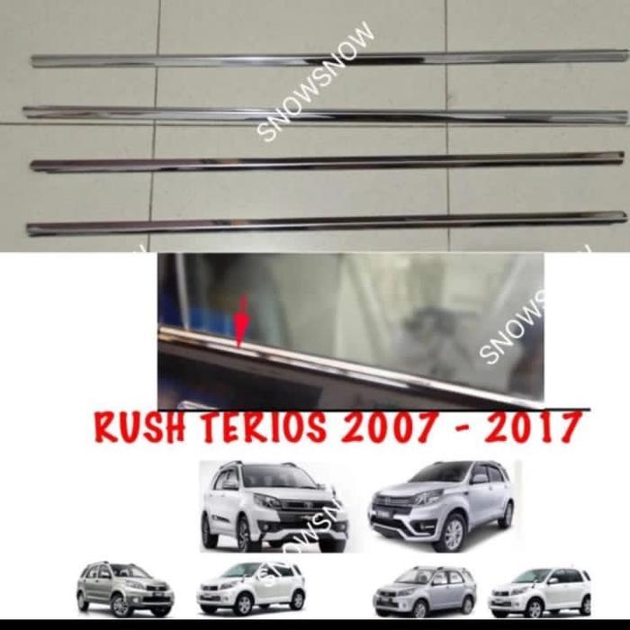 Lis Kaca Samping Mobil Rush Terios Lama 2007-2017