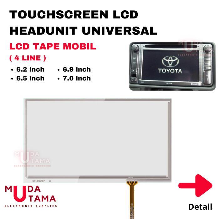 Touchscreen Lcd Head Unit Tape Mobil - Layar Head Unit Layar Tape Mobi