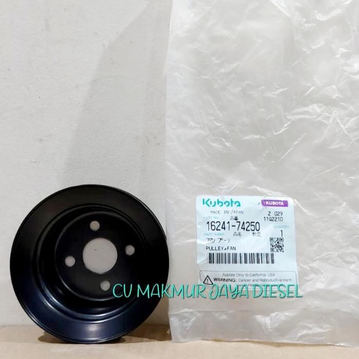 PULLEY KIPAS/PULLEY FAN V1505 16241-74250 KUBOTA
