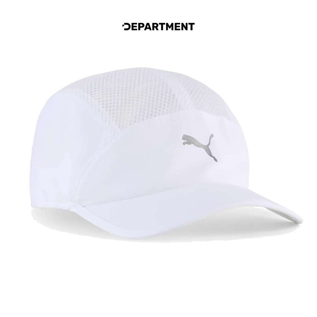Topi Lari PUMA 5 PANEL MESH VISOR 02699902 ORIGINAL