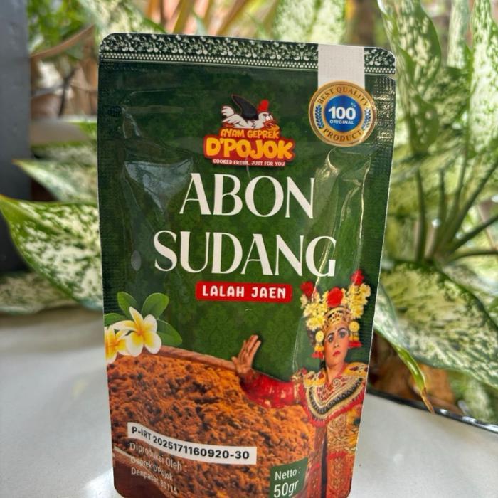 D'Pojok Abon Sudang Lalah Jaen 50Gr - Produk Berkualitas Tinggi Dengan Rasa Tradisional Dan Kualitas