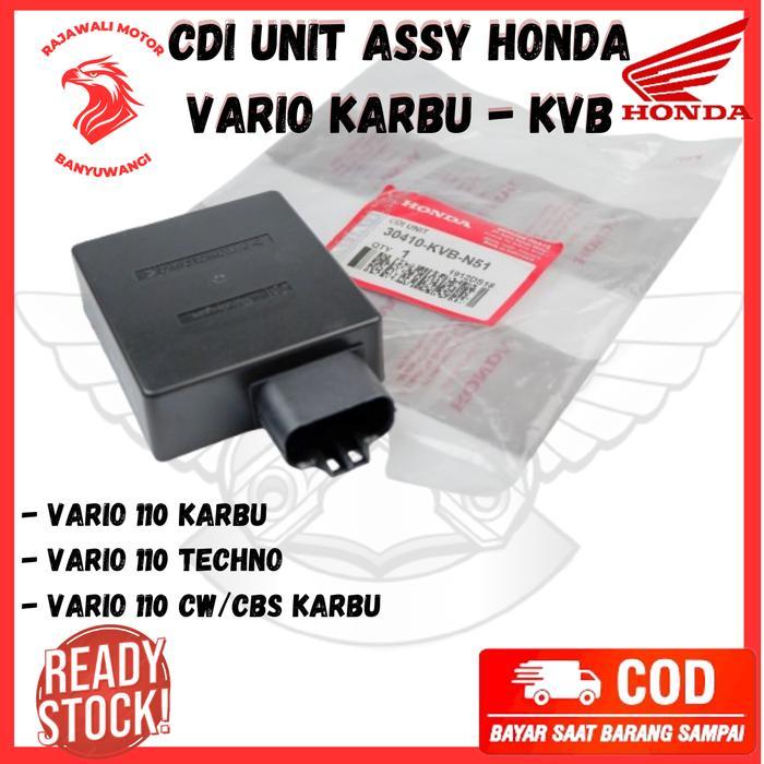 Cdi Vario 110 - Cdi Unit Assy Honda Vario 110 Karbu / Cdi Motor Vario 110 Techno - 30410-Kvb-N51 Car