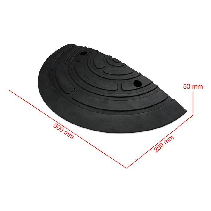 OsanO - Rubber Speed Bump Universal / Polisi Tidur Karet Ujung