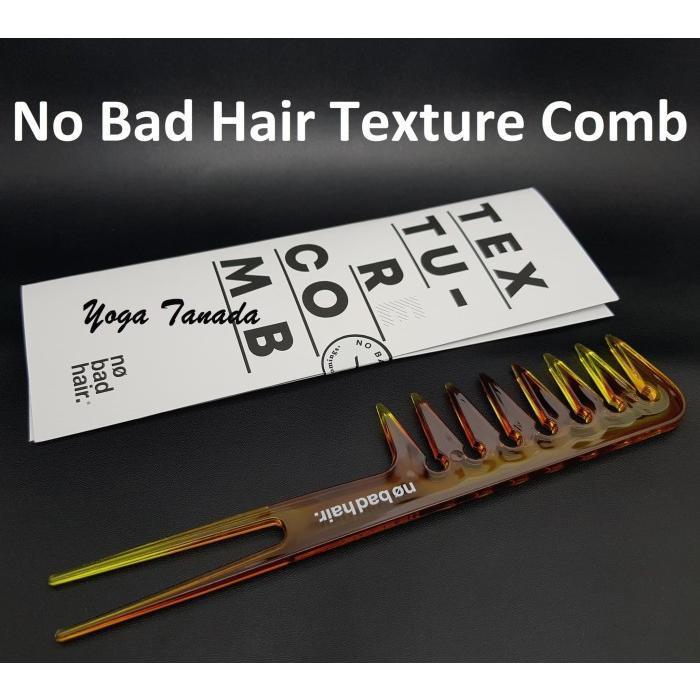 No Bad Hair Styling Texture Comb / Sisir Rambut Pomade