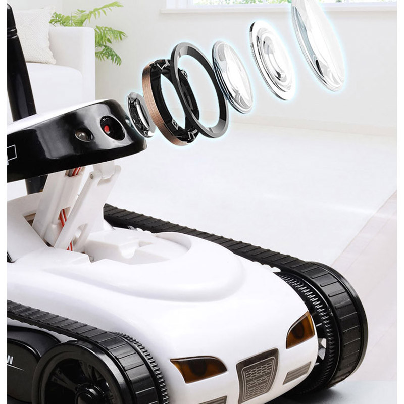 Wireless RC Camera Tank FPV WIFI Real-time Mini RC Car HD Camera Video Remote Control Robot Car