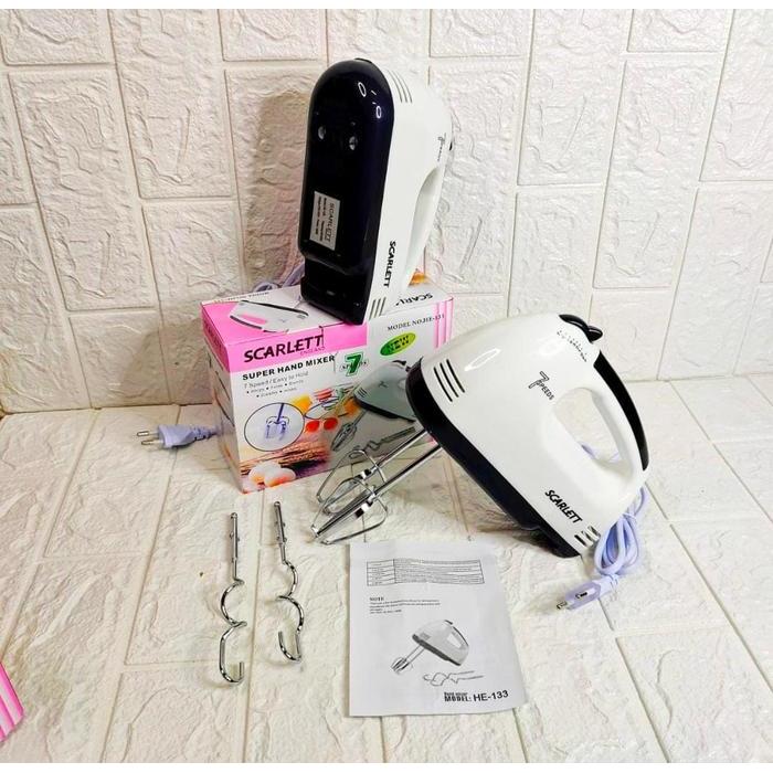SCARLETT HAND MIXER Mixer Tangan Elektrik 7 GEAR