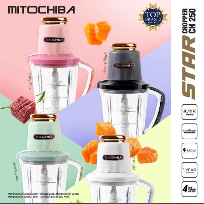 Mitochiba Chopper Ch-250 / Ch 250 New Star Ch250 Mitochiba Blender Terbaik