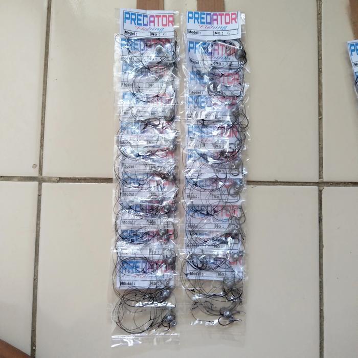 Rangkaian Pancing Bawal Neklin Cabang 2