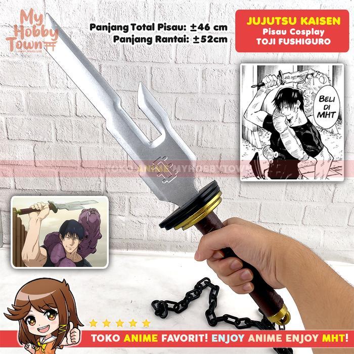 Replika Jujutsu Kaisen Dagger Toji Fushiguro Cosplay