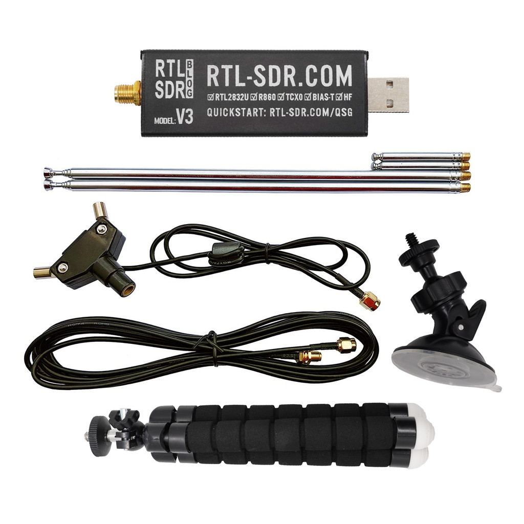 RTL-SDR Blog RTL SDR V3 R860 (R820T2) RTL2832U 1PPM TCXO SMA RTLSDR Software Defined Radio with
