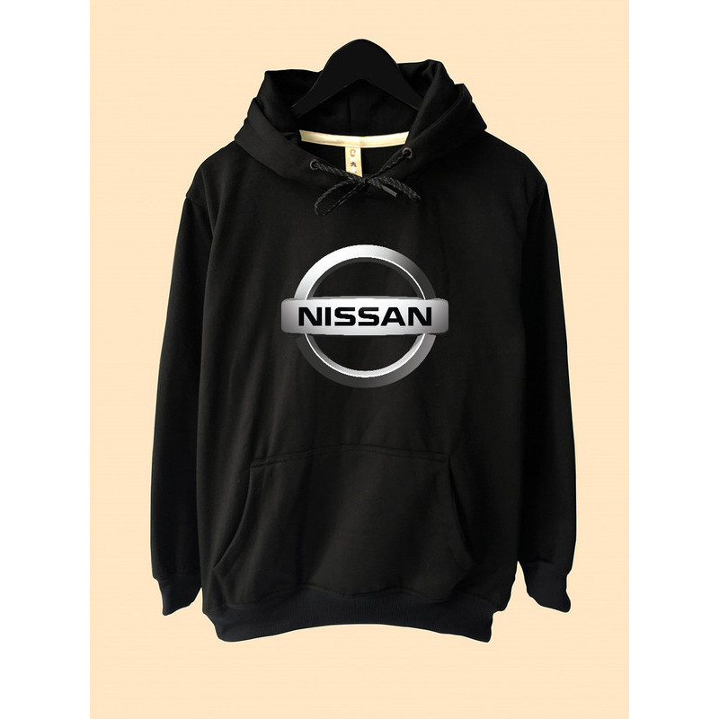 Jaket Hoodie Nissan logo