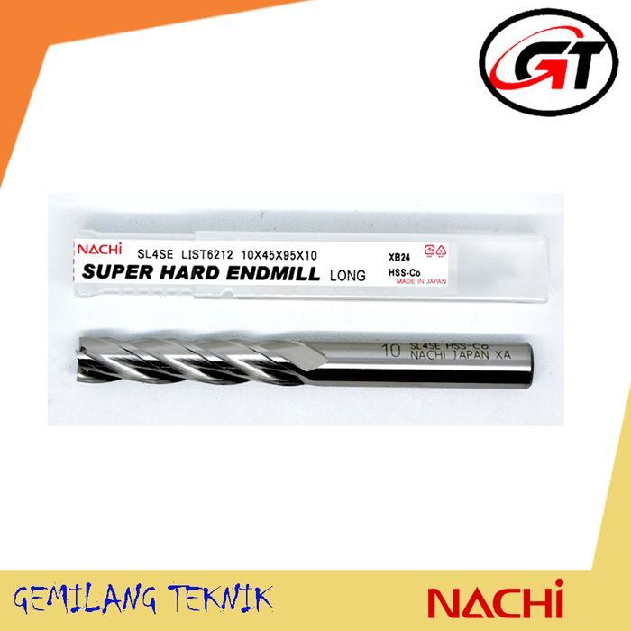Endmill Nachi Long 10mm Hss Co 4F