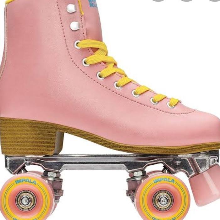 impala roller skate quadskate PO pink yellow