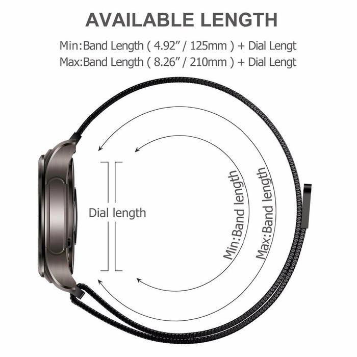 Sony SW2 dan fossil milanese strap 24mm