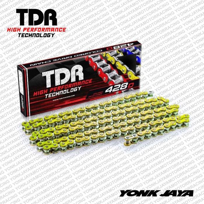 RANTAI TDR 428D-130 SILVER-YELLOW
