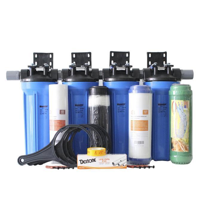 PAKET FILTER AIR SUMUR BOR / FILTER AIR TOREN BERBESI / BERKAPUR / KERUH