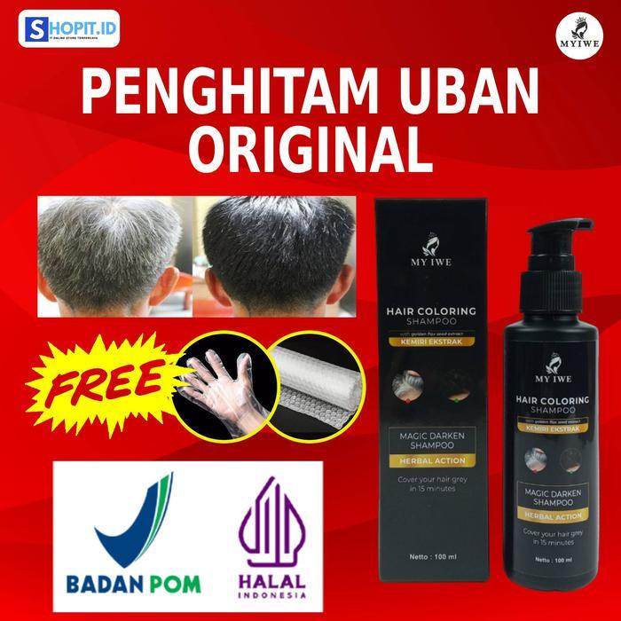 My Iwe Shampoo Penghitam Uban Original/Shampo Uban Original My Iwe