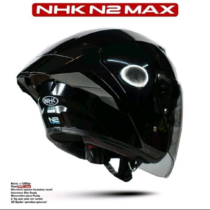 helm nhk n2 max solid motorcycle