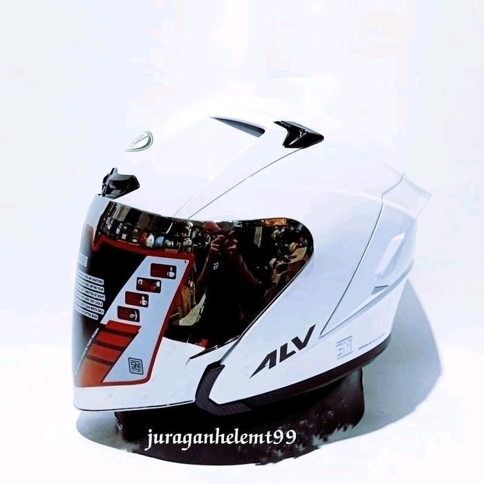 helm half face alv ultron motorcycle
