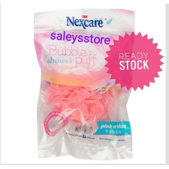 3M Nexcare Bubble Shower Puff