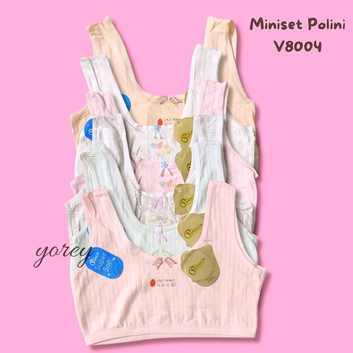 Polini Miniset Remaja Miniset Anak Bra Remaja Miniset Polini Katun Fashion