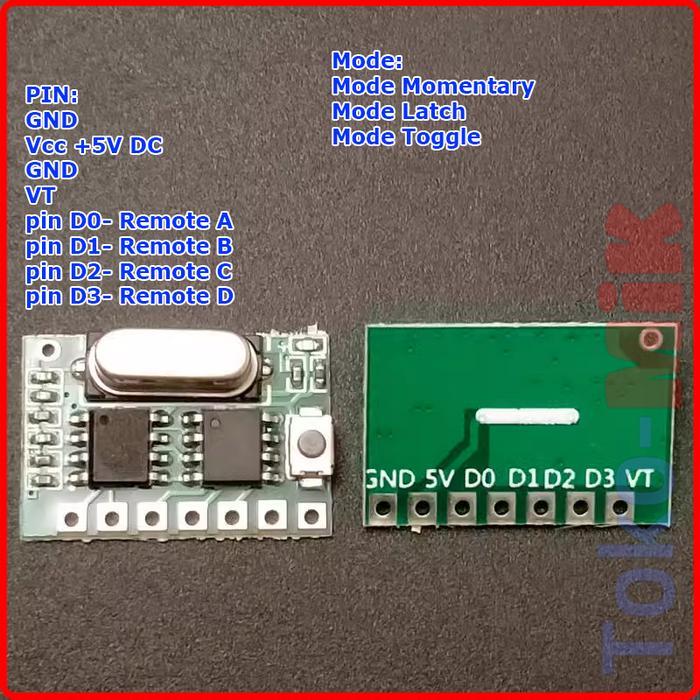 "New" Modul Smart Remote Control Receiver Module 433MHz