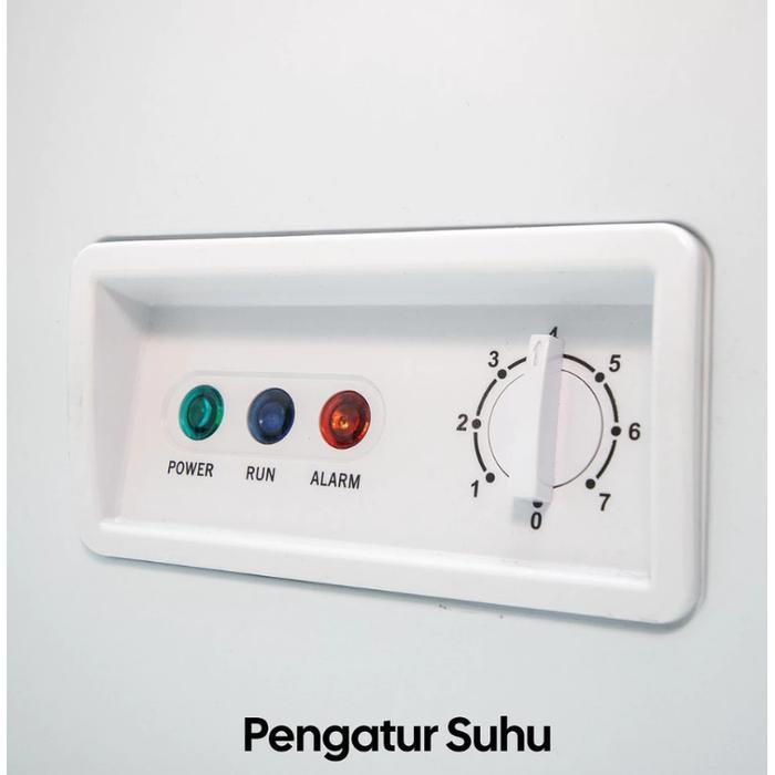 CROWN Chest Freezer BD-550 / BD 550 / BD550 Freezer Pembeku Kapasitas 550 Liter GARANSI RESMI CROWN