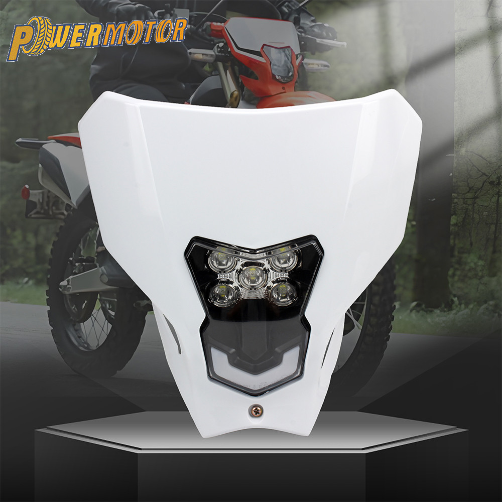 Motorcycle LED Headlight for Honda CRF CRF450L CRF450XR 2019 2020 Supermoto Motocross Headlamp
