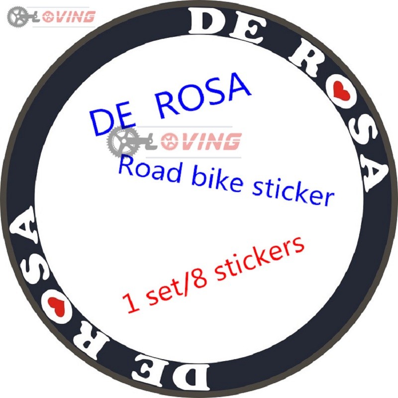 2 wheels / set road bicycle 700C wheel sticker Bicycle STICKER wheel sticker rim sticker decorative