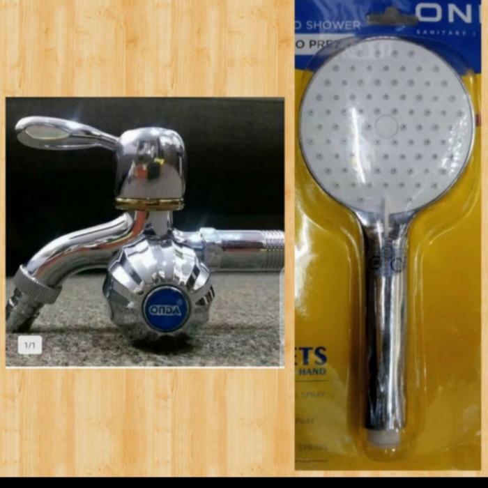 paket kran cabang onda+shower onda/kran shower