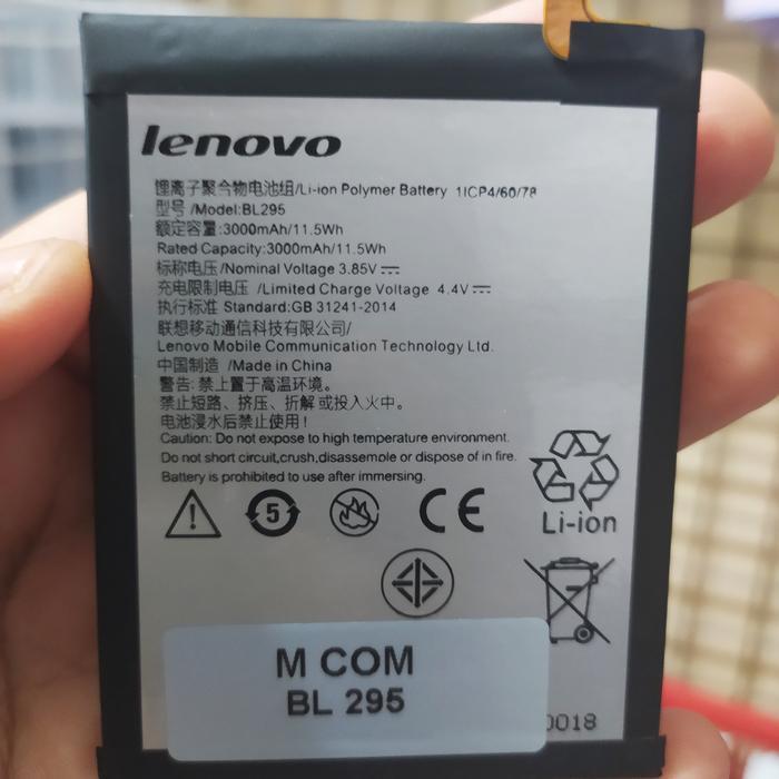 Baterai Lenovo K5s BL295 BL-295 BL 295 ORIGINAL