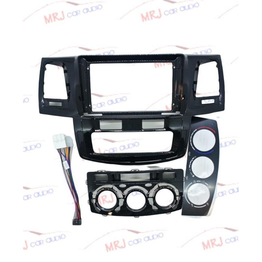 Frame Head Unit Android 9 Inch Toyota Fortuner 2008-2014