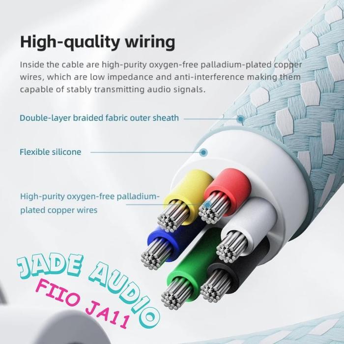 Fiio Jade Audio Ja11 Ja-11 Ja 11 Usb Type C To 3.5Mm Earphone Headphone Dac And Amplifier For Ios