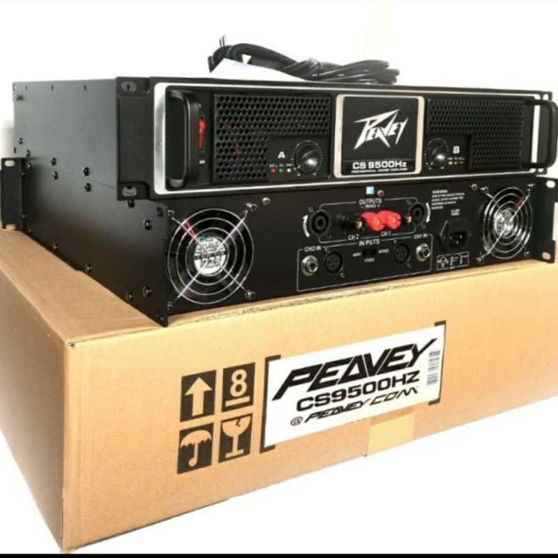 Power Amplifier Peavey Cs9500 Hz Ampli Cs 9500 Cs9500hs 9500Hz